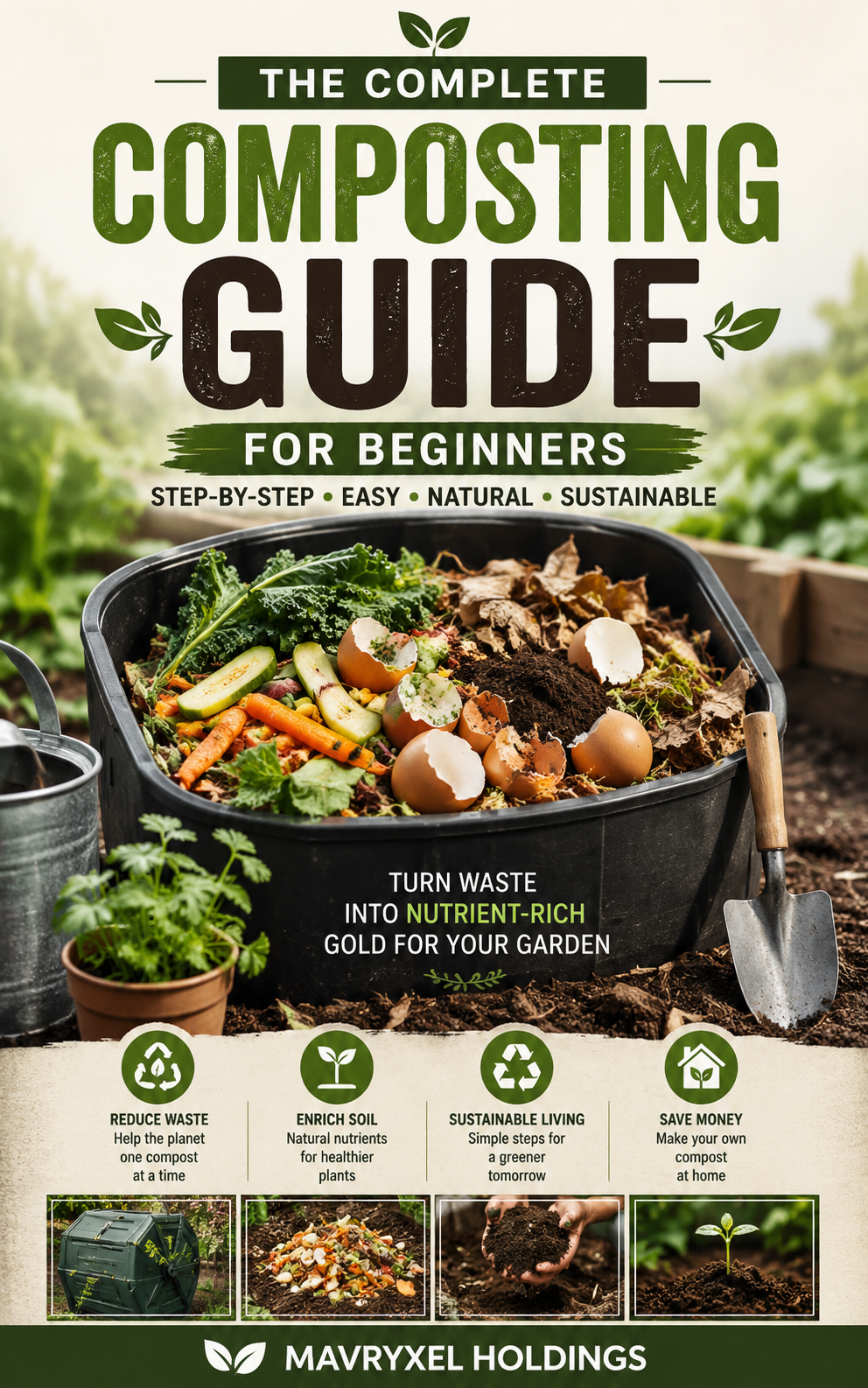 The Complete Composting Guide for Beginners (Digital Ebook)