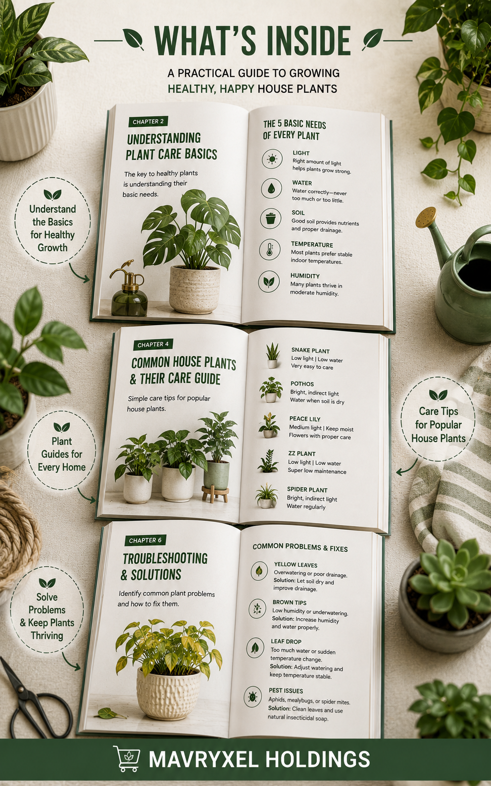 House Plants for Beginners (Digital Ebook)