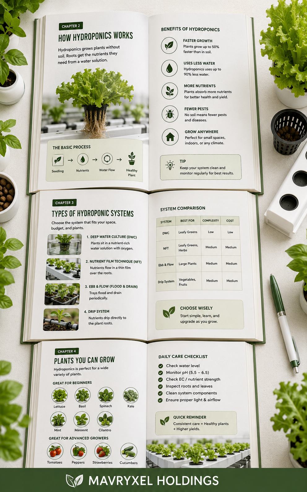 Hydroponics Made Easy – 7-Step DIY Guide (Digital Ebook)